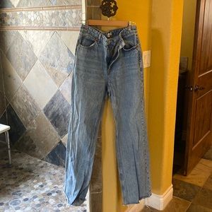 Zara straight legged jeans